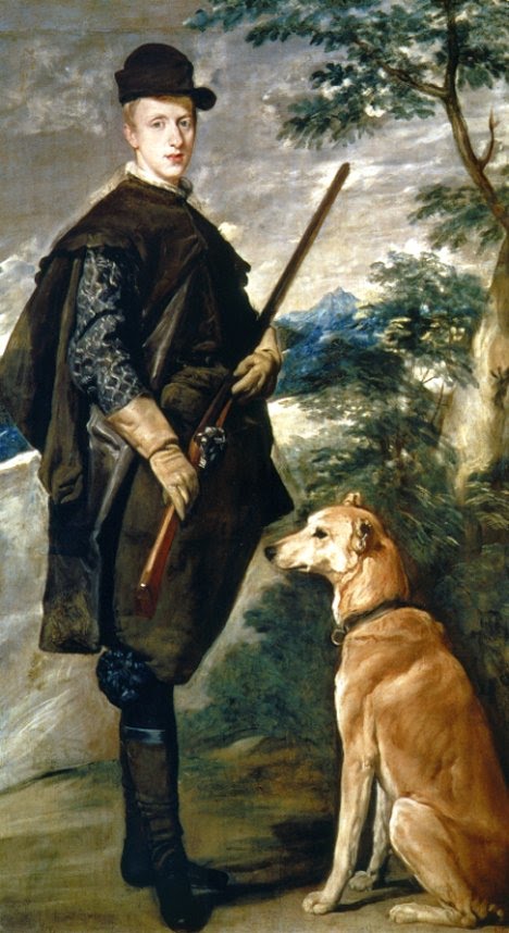 Diego Velazquez - Il cardinale infante Ferdinando d'Asburgo in tenuta da caccia - 1635-36